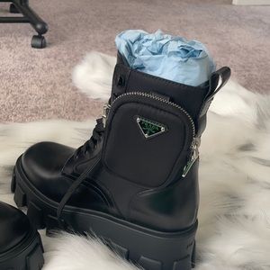 Prada Calzature Donna boots , size 38. Original price $1350.00